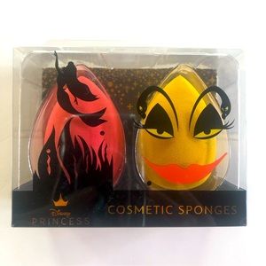 Disney Princess Cosmetic Sponges Ariel & Ursula - NEW